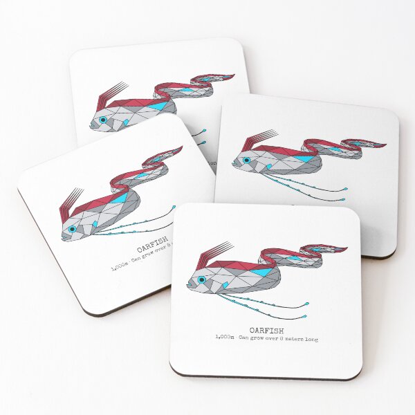 Item preview, Geometric Oarfish designed and sold by AnimalsKnowAll.
