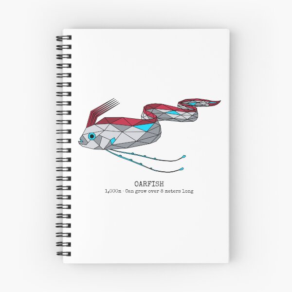 Item preview, Geometric Oarfish designed and sold by AnimalsKnowAll.
