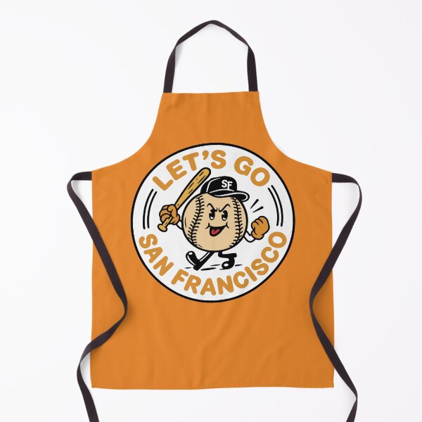 Item preview, San Francisco Baseball "Let's Go San Francisco! Cartoon sticker designed and sold by PIXEL POP DESIGNS - Beyond the Norm!.