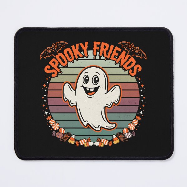 Item preview, Spooky Friends Cute Ghost Halloween Retro Vintage designed and sold by dragonbol023.