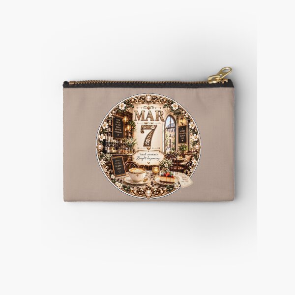 Item preview, March 7 Cozy Coffee Birthday Design designed and sold by LunaMoments.