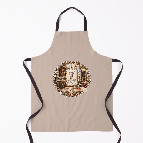 Item preview, March 7 Cozy Coffee Birthday Design designed and sold by LunaMoments.
