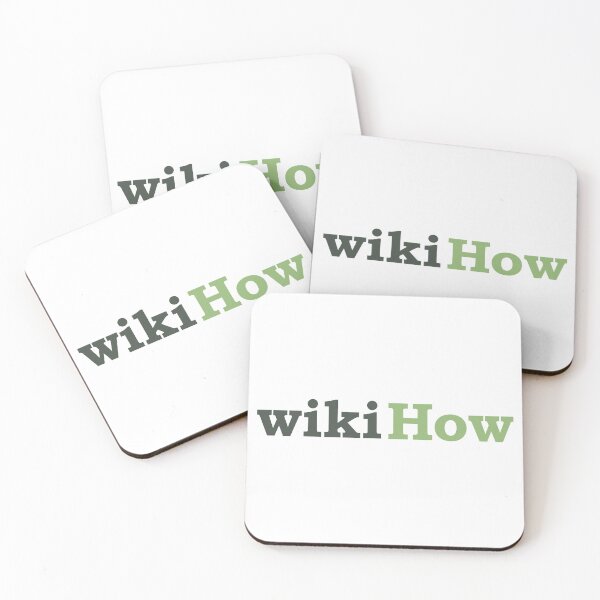 Item preview, wikiHow logo icon on white background designed and sold by Morganterip.