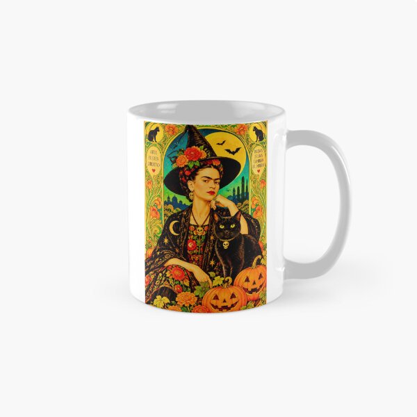 Item preview, Art Nouveau Halloween Witch Frida designed and sold by reggiemercedes.