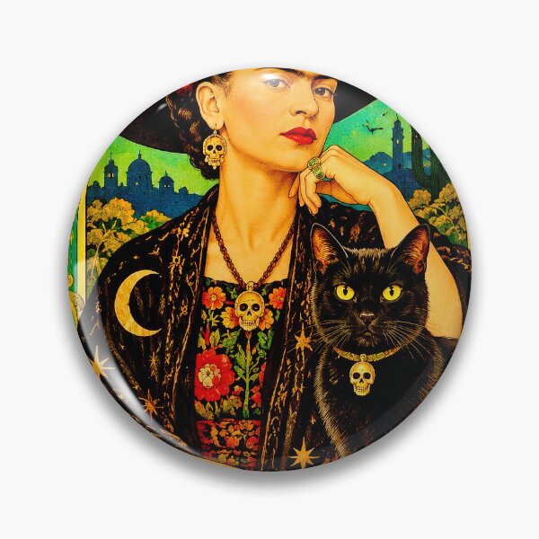 Item preview, Art Nouveau Halloween Witch Frida designed and sold by reggiemercedes.
