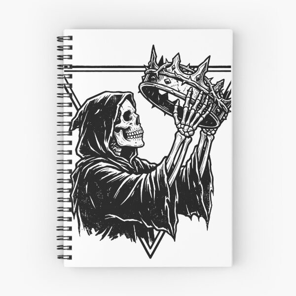 Item preview, Skeleton Holding a Heavy Iron Crown designed and sold by MisteryDesigner.