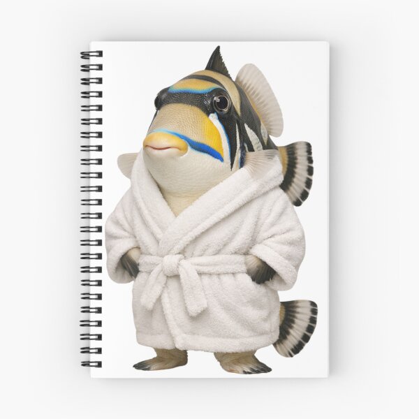 Item preview, Picasso Triggerfish Fluffy Bathrobe designed and sold by Sillytoe.