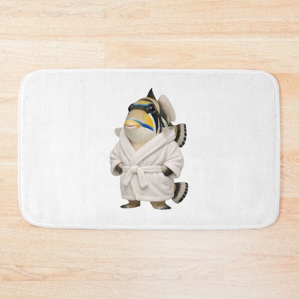 Item preview, Picasso Triggerfish Fluffy Bathrobe designed and sold by Sillytoe.