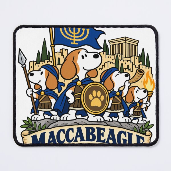 Item preview, Maccabeagle Resistance – Hanukkah Maccabees Beagle History Parody designed and sold by Past in Threads.