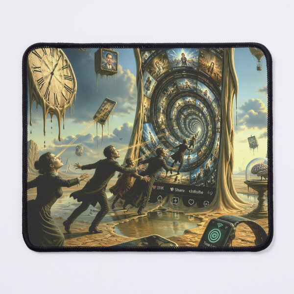 Item preview, Doomscrool: Salvador Dali Style designed and sold by Tarot-Tees and Magical Merch.