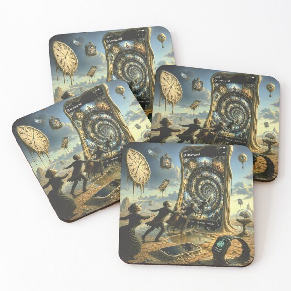 Item preview, Doomscrool: Salvador Dali Style designed and sold by Tarot-Tees and Magical Merch.
