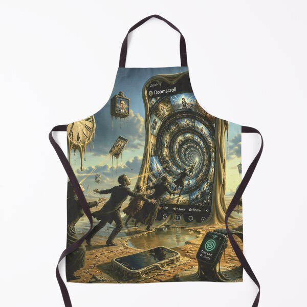 Item preview, Doomscrool: Salvador Dali Style designed and sold by Tarot-Tees and Magical Merch.