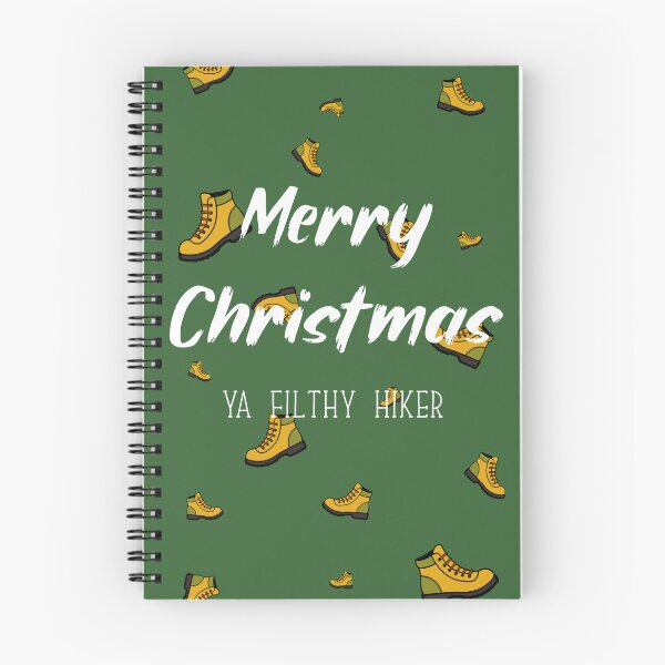 Item preview, Merry Christmas Ya Filthy Hiker designed and sold by WildernessWorks.
