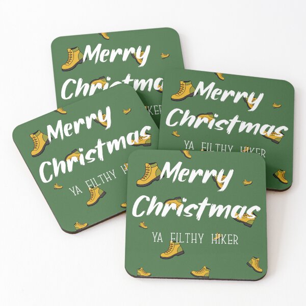 Item preview, Merry Christmas Ya Filthy Hiker designed and sold by WildernessWorks.