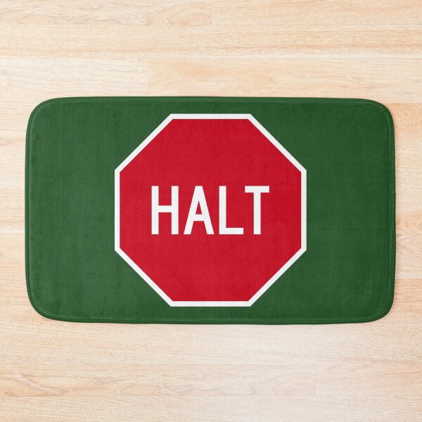 Item preview, Halt (Stop) Sign designed and sold by Karate Octopus.