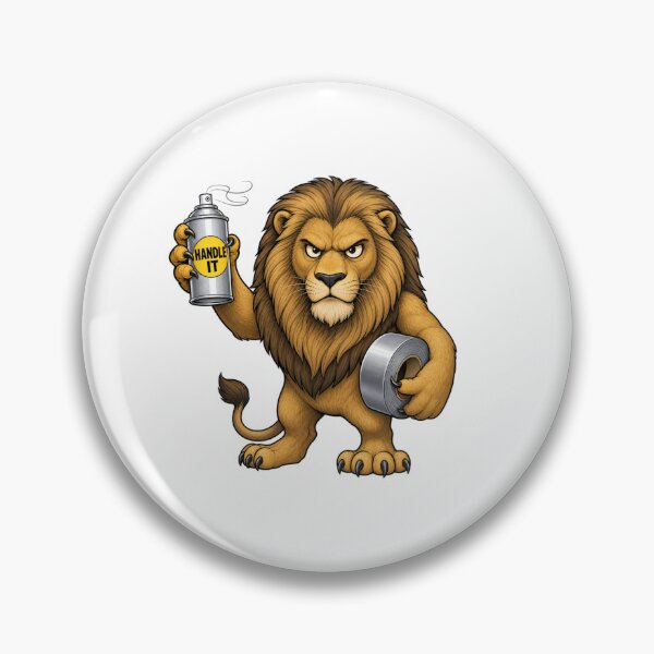 Item preview, Handle It Lion designed and sold by freshwear design.