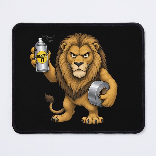 Item preview, Handle It Lion designed and sold by freshwear design.