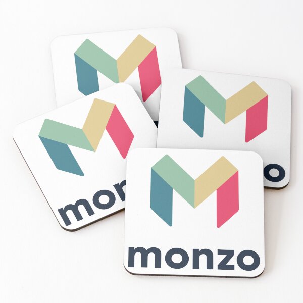 Item preview, Monzo logo icon on white background designed and sold by Morganterip.
