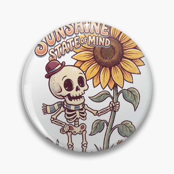 Item preview, Skeleton Holding a Sunflower designed and sold by MisteryDesigner.