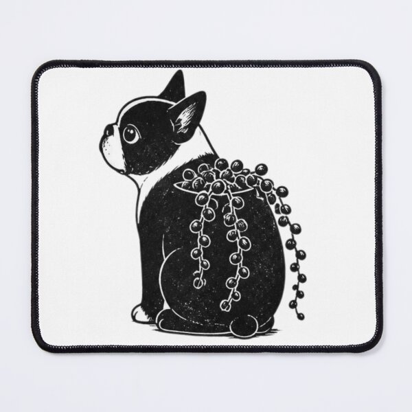 Item preview, Boston Terrier Succlent Planter Dog and Succulent Lover MInimalist Illustration designed and sold by Bossie Brand Apparel .