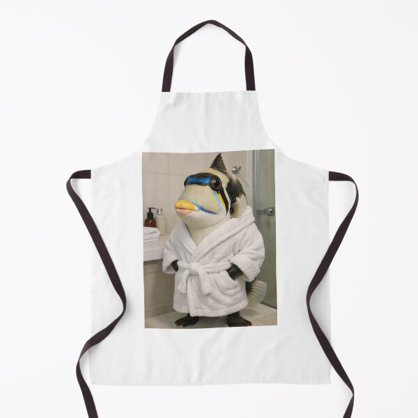 Aperçu de l'œuvre Peignoir de spa Picasso Triggerfish créée et vendue par Sillytoe.