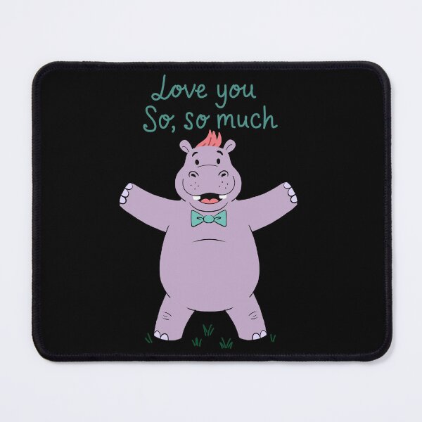 Item preview, Hippo Love You So Much designed and sold by RitaRuni1992.