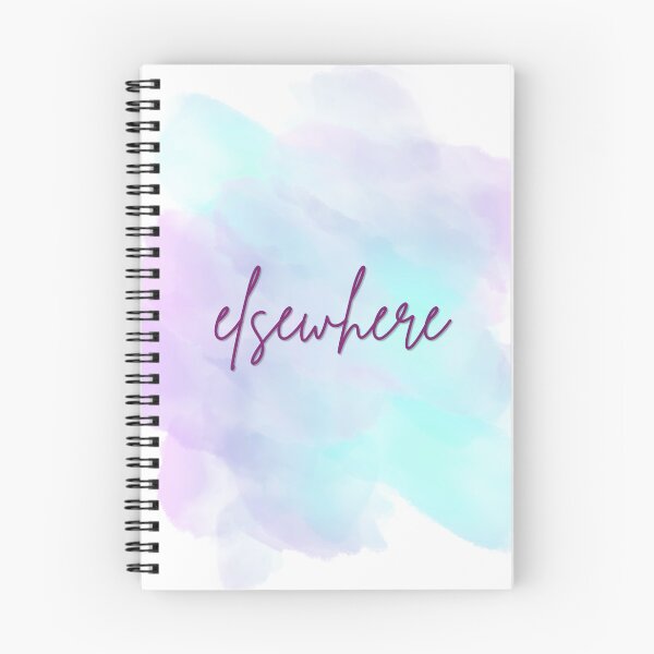 Item preview, Elsewhere Dreamy Watercolor Typography designed and sold by DoobleU.