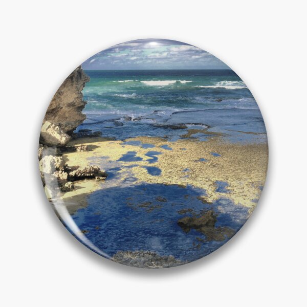 Item preview, Sorrento = Rockpools at St.Pauls (3) Late in the afternoon designed and sold by Larry Davis.