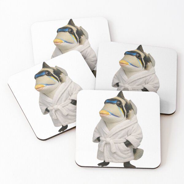 Aperçu de l'œuvre Peignoir doux Picasso Triggerfish créée et vendue par Sillytoe.