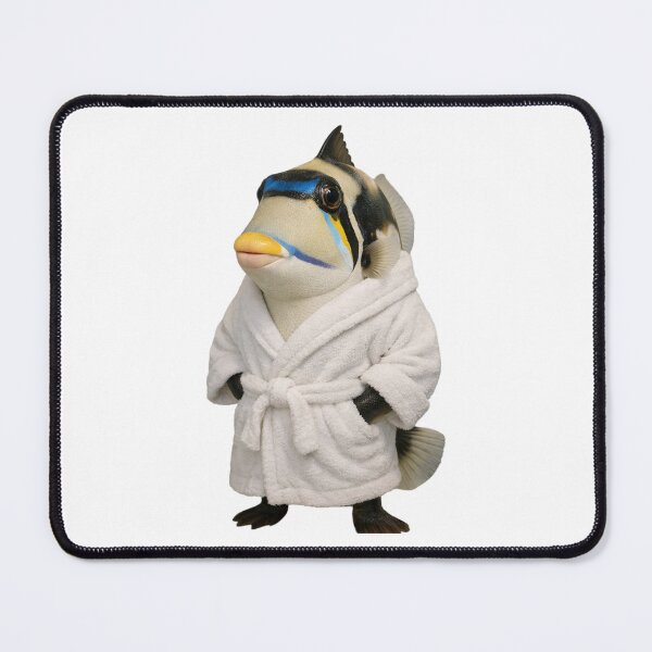 Item preview, Picasso Triggerfish Soft Bathrobe designed and sold by Sillytoe.