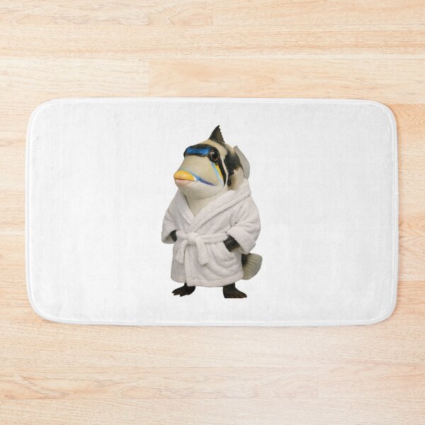 Item preview, Picasso Triggerfish Soft Bathrobe designed and sold by Sillytoe.