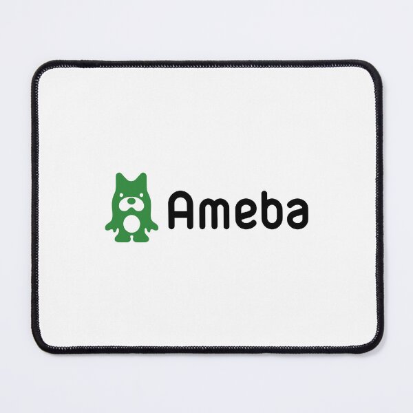 Item preview, Ameba logo icon with green mascot on white background designed and sold by Morganterip.