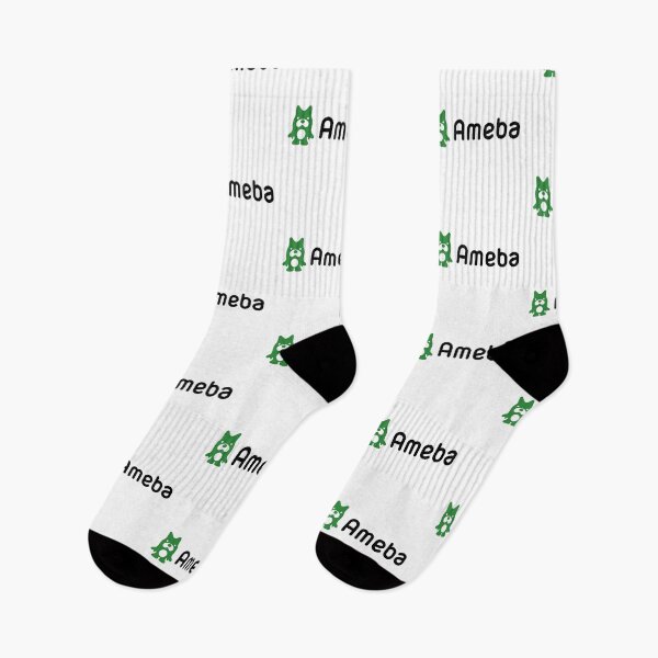 Item preview, Ameba logo icon with green mascot on white background designed and sold by Morganterip.