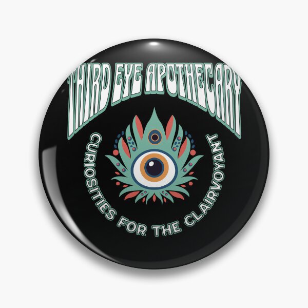 Item preview, Third Eye Apothecary Clairvoyant Emblem Design designed and sold by FaeryNuff.