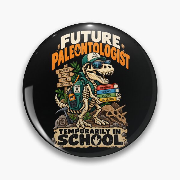Item preview, Future Paleontologist Temporarily In School Dinosaur Scientist designed and sold by Ridaelb.