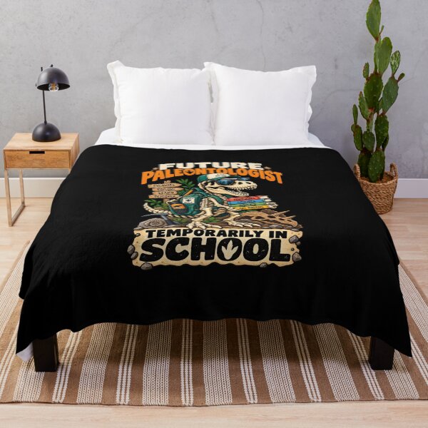 Item preview, Future Paleontologist Temporarily In School Dinosaur Scientist designed and sold by Ridaelb.