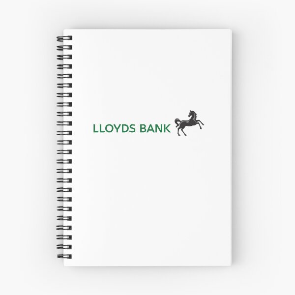 Item preview, Lloyds Bank logo icon with black horse on white background designed and sold by Morganterip.