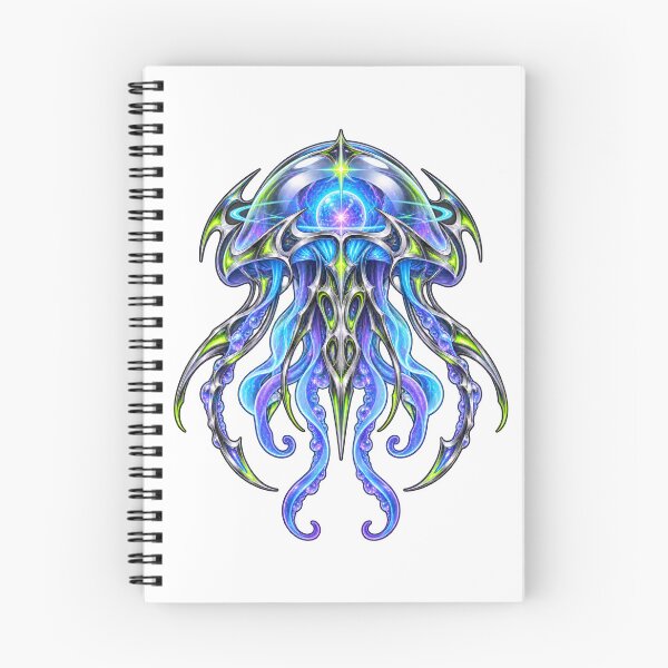 Item preview, Cyber Jellyfish Y2K Chrome Streetwear Graphic designed and sold by RAX Mirth Studio.