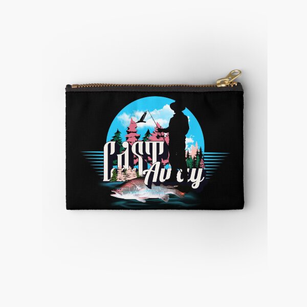 Item preview, Cast Away Forest Angler Fishing Graphic designed and sold by AXENT Designs.
