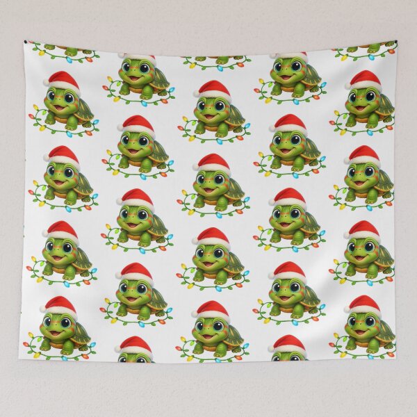 Item preview, Red-Eared Slider Turtle Christmas Lights designed and sold by Sillytoe.