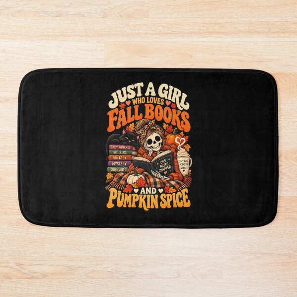 Item preview, Just a Girl Who Loves Fall Books & Pumpkin Spice designed and sold by Ridaelb.