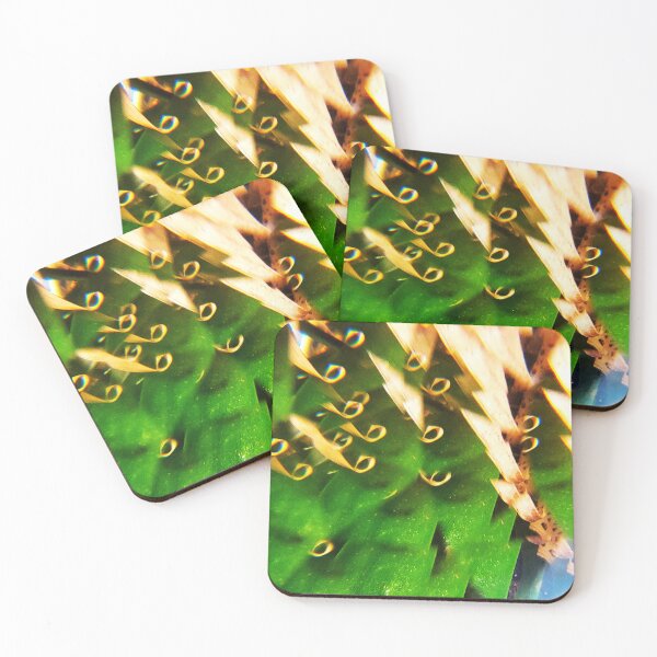 Item preview, Submerged Emerald: Vibrant Botanical Light & Leaf Refraction designed and sold by ElionSolis.