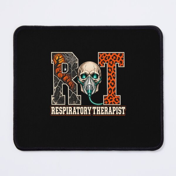 Item preview, Gothic RT Respiratory Therapist Skull Halloween Medical Bone designed and sold by ClinicalHubs.