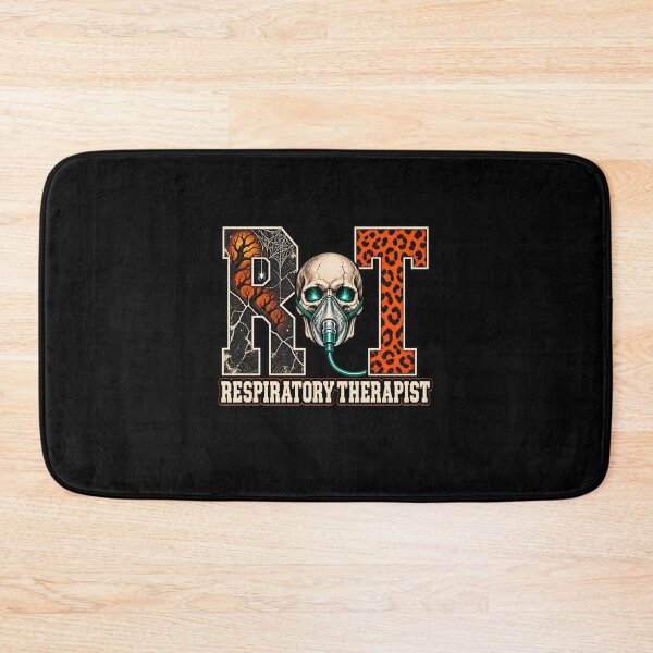 Item preview, Gothic RT Respiratory Therapist Skull Halloween Medical Bone designed and sold by ClinicalHubs.