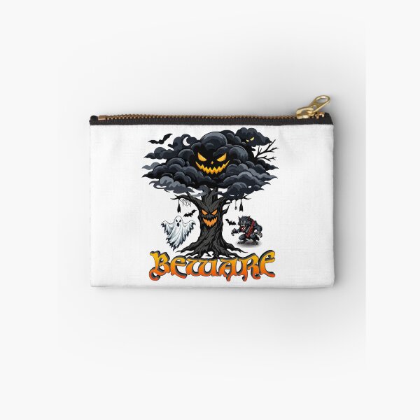 Item preview, Halloween spooky cartoon illustration "Beware" designed and sold by Art-Horizon.