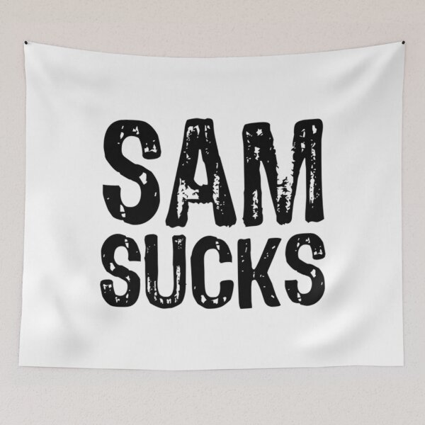 Item preview, Sam Sucks designed and sold by VandasLand.