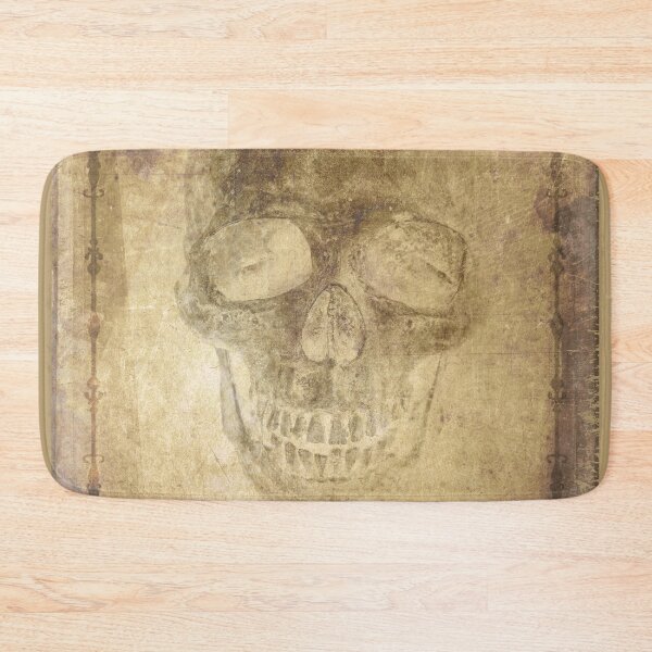 Item preview, Faded Gothic Skull Parchment Ornate Vignette Portrait designed and sold by Ghoul Enterprises.