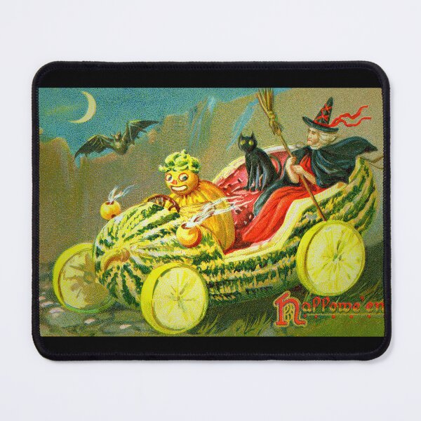Item preview, Watermelon Halloween Vintage Car designed and sold by amanda150771.