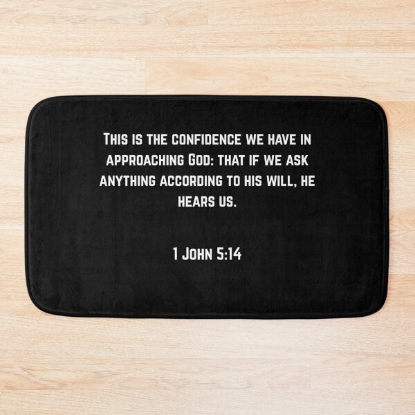 Item preview, 1 John 5:14 Confidence In the Lord designed and sold by Drami21.