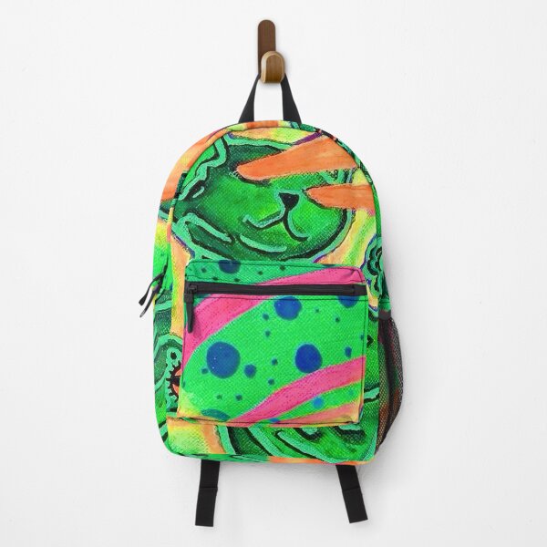 Item preview, Alien Cattitude- Space Kitty with Lasers designed and sold by artbycassia.